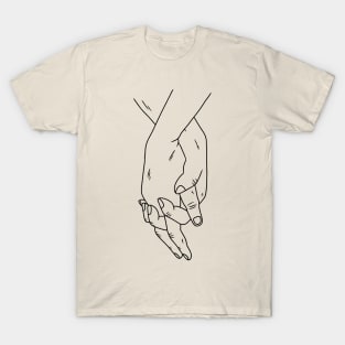 Holding Hands Stroke T-Shirt